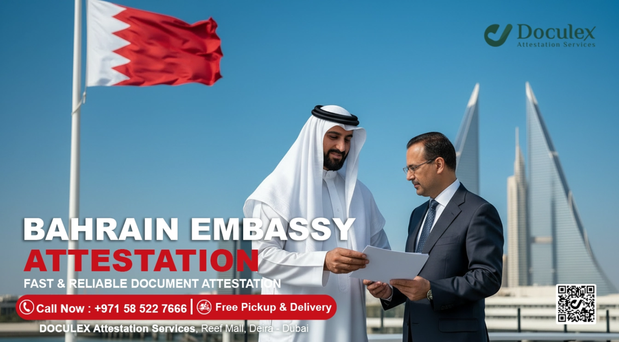Bahrain embassy attestation uae