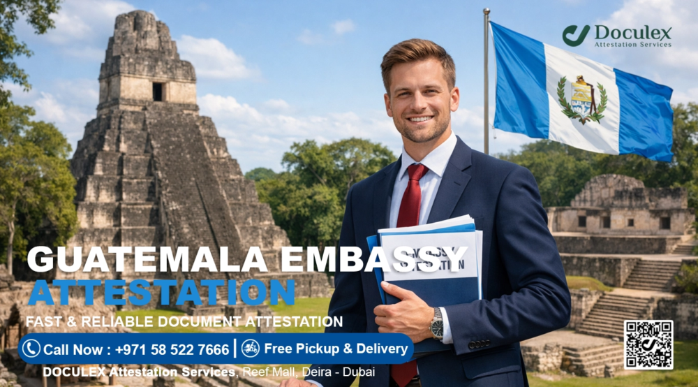 Guatemala Embassy Attestation in UAE - Doculex Attestation Services