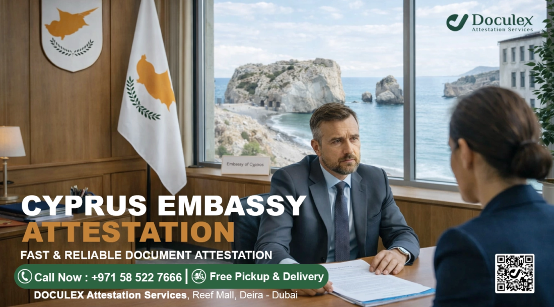Cyprus Embassy Attestation in UAE - Doculex Attestation Services
