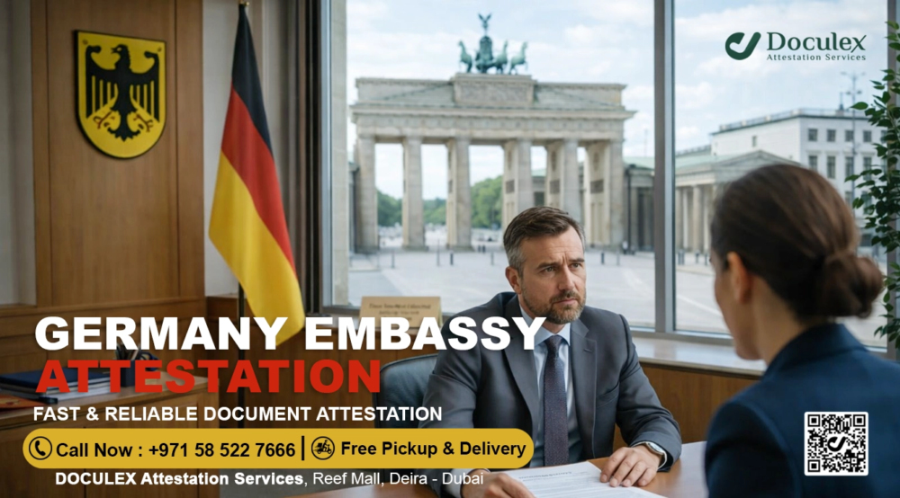 Germany Embassy Attestation in UAE - Doculex Attestation Services