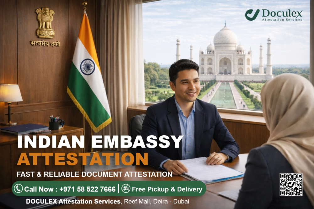 Indian Embassy Attestation UAE