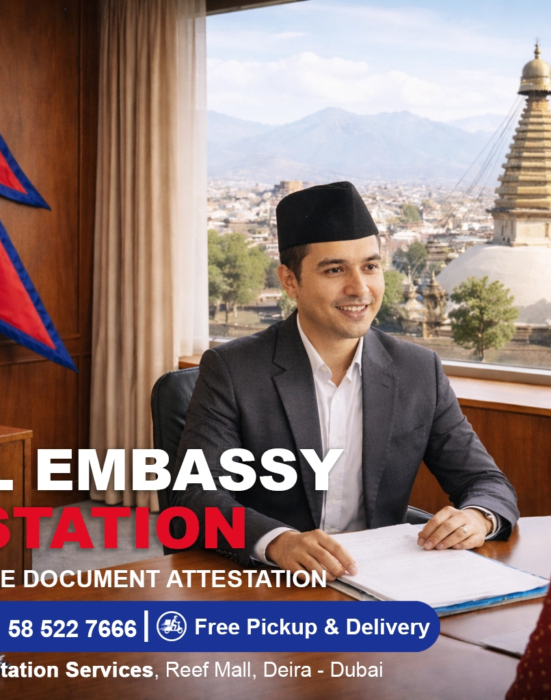 nepal embassy attestatio uae