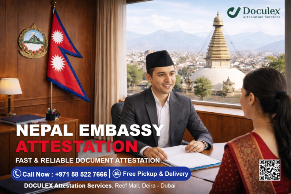 nepal embassy attestatio uae