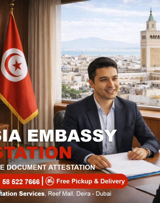 tunisia embassy attestation
